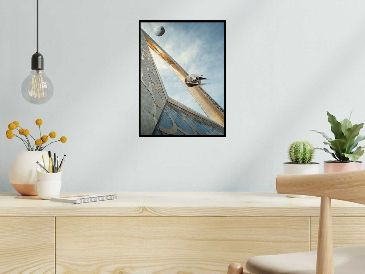 Digigraphie SW The frame I de OliR dans un intérieur – 30 × 40 cm