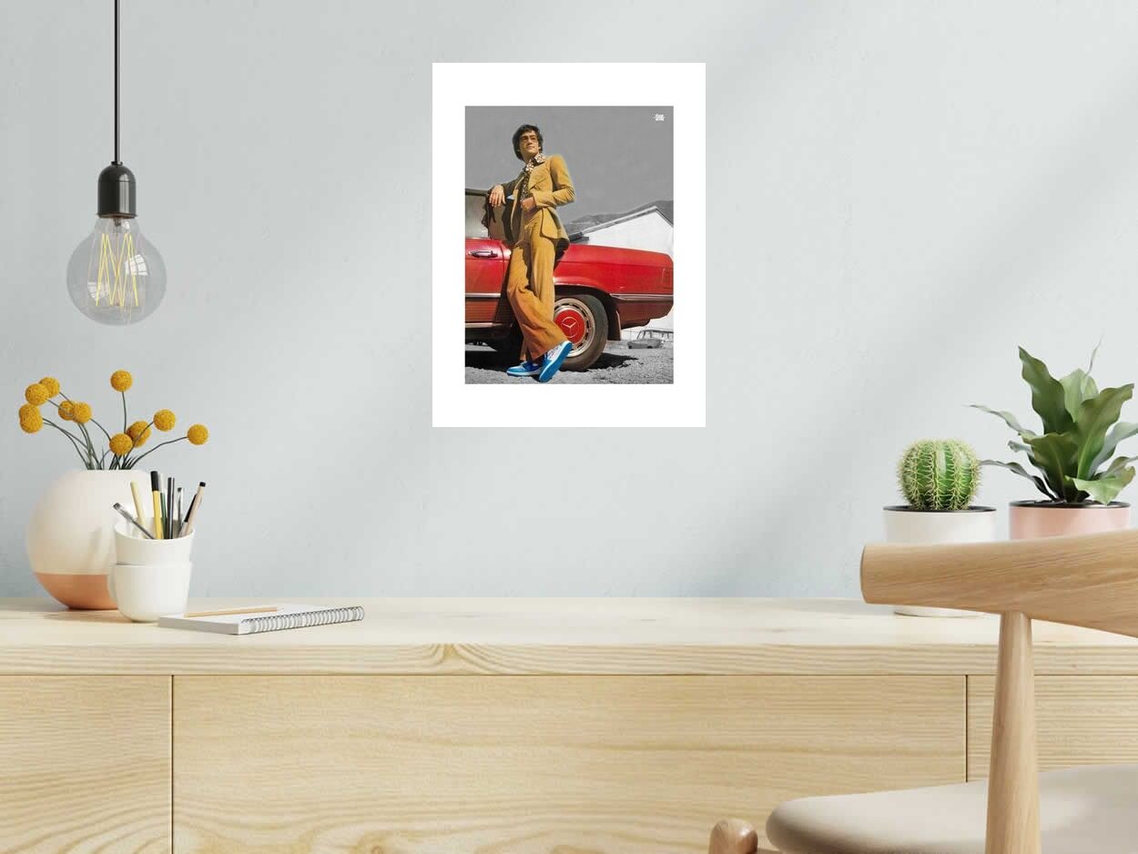 Estampe Holee Bruce de SHUZ dans un intérieur – 30 × 40 cm