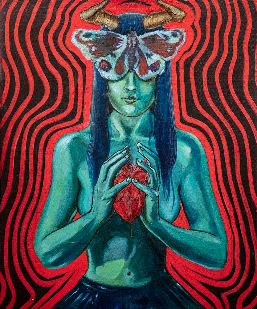 Editions d'art de Carlos Olmo a pour titre Heartless style figuratif dim : Carlos Olmoprix:900