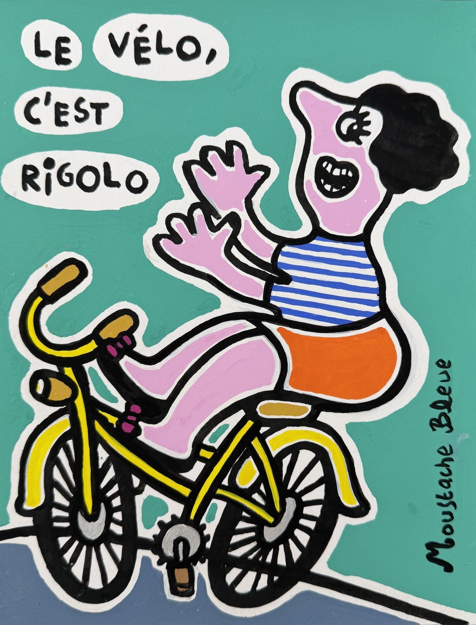Le vélo, c'est rigolo