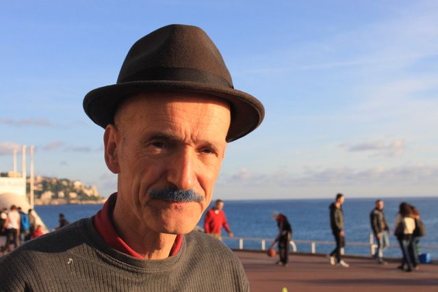 BLUE MOUSTACHE