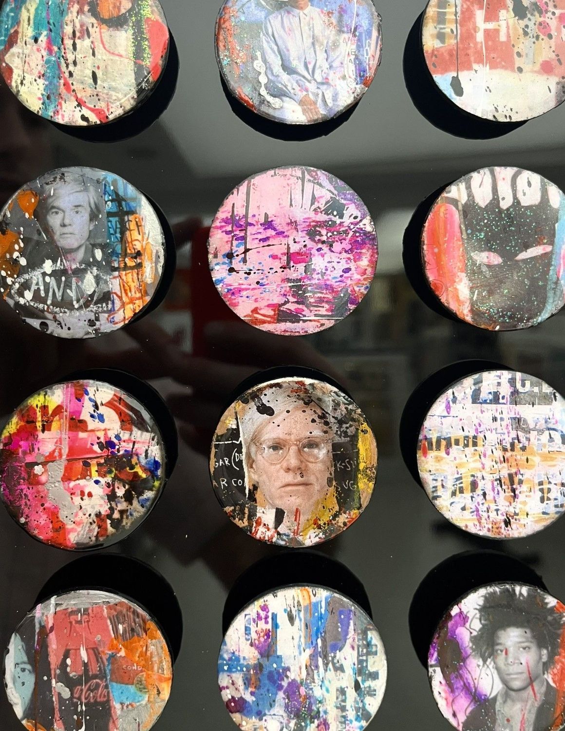 Tableau de THIERRY RASINE a pour titre New York 1983 style street pop art dim : THIERRY RASINEprix:1600
