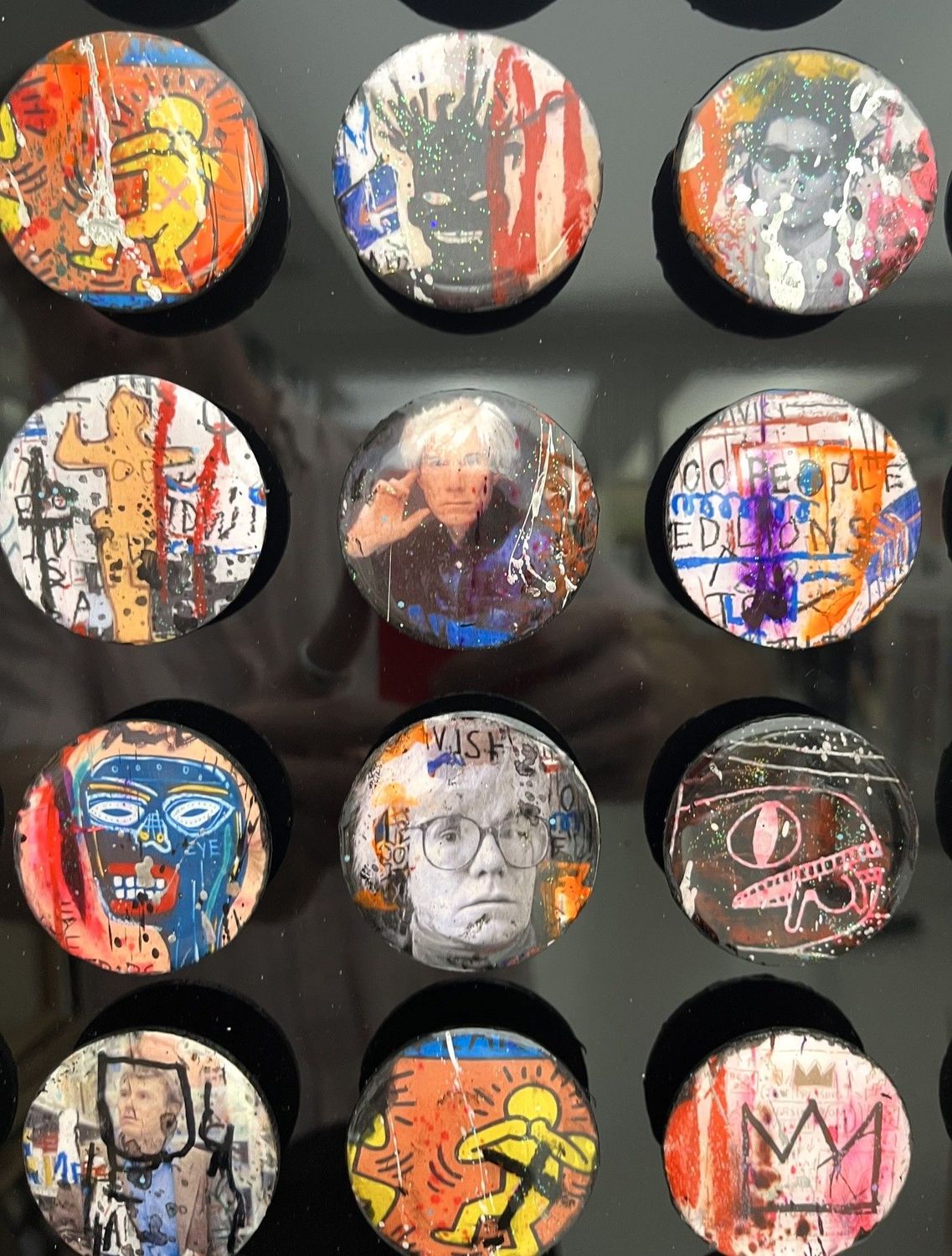 Tableau de THIERRY RASINE a pour titre New York 1984 style street pop art dim : THIERRY RASINEprix:1600