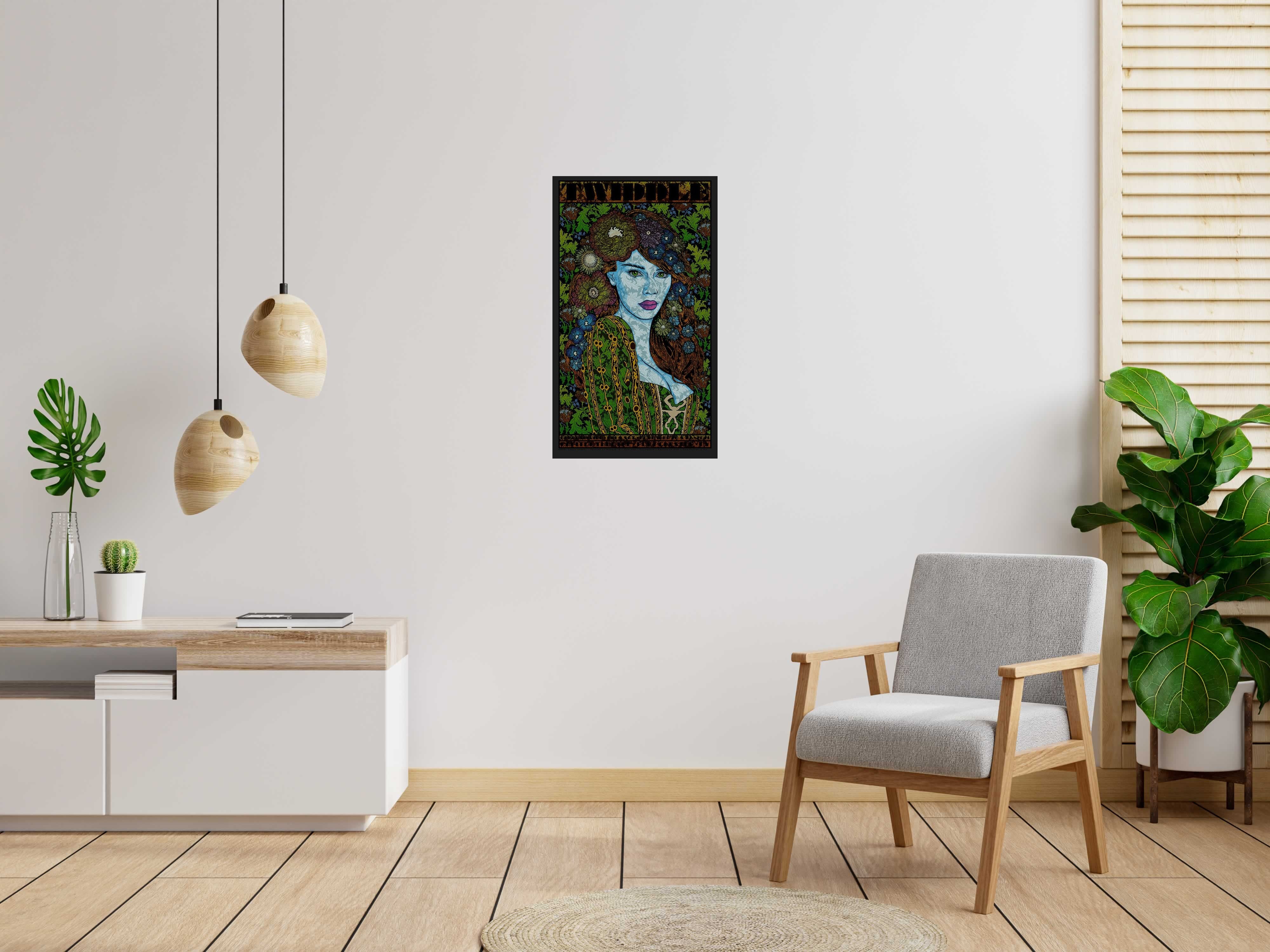 Editions d'art de CHUCK SPERRY a pour titre TWIDDLE 2018 BLACK style figuratif dim : CHUCK SPERRYprix:800