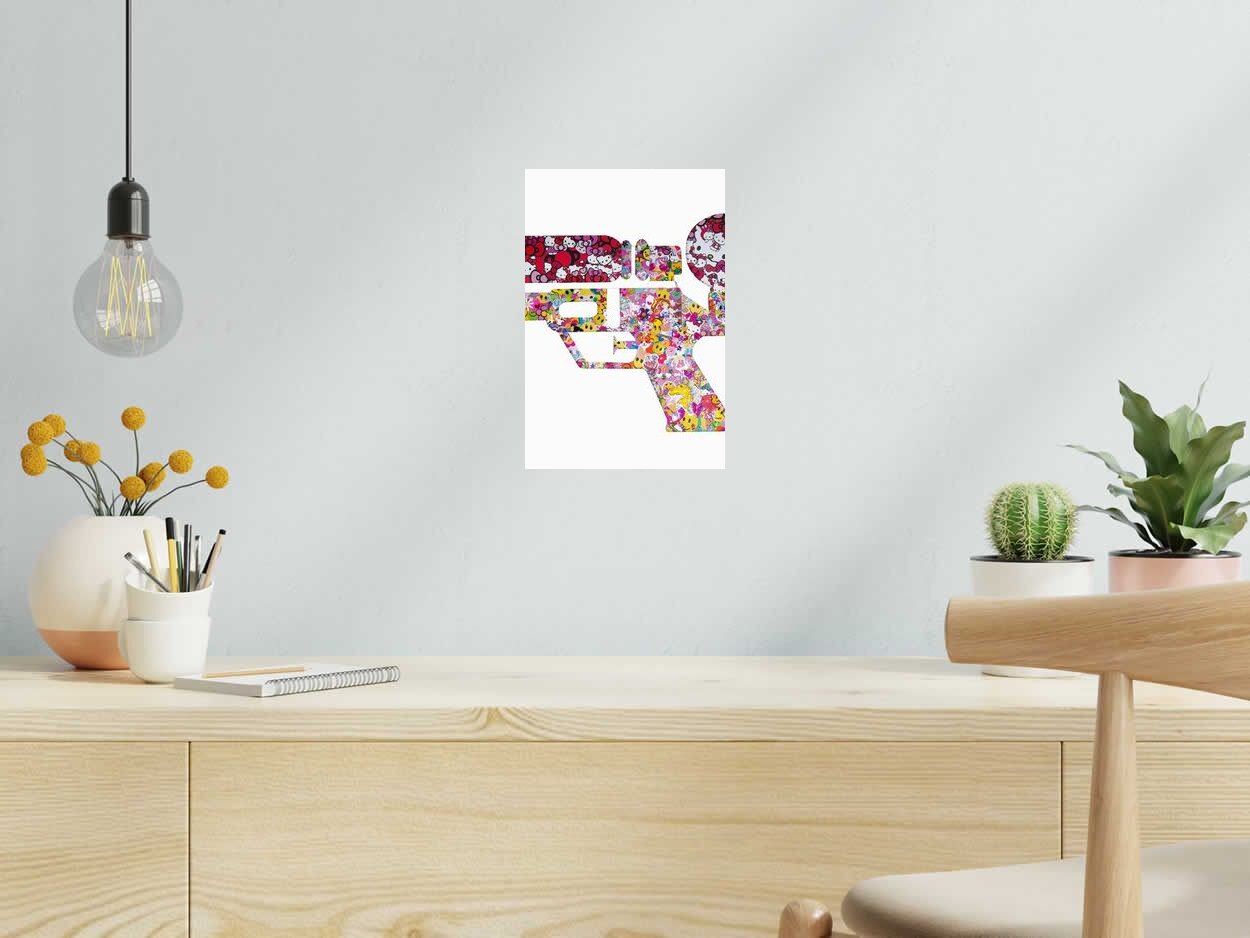 Editions d'art de LAUNA WINSHIP a pour titre UNTITLED 7 style graphique dim : LAUNA WINSHIPprix:35