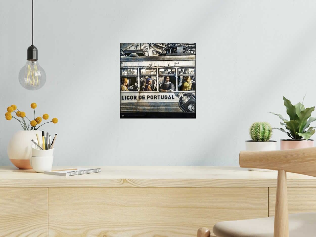 Editions d'art de OliR a pour titre VERMEER style figuratif, graphique dim : OliRprix:50