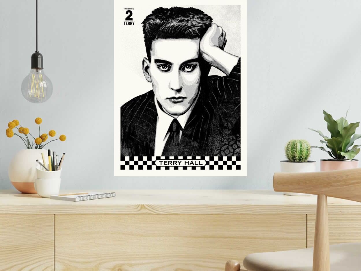 Editions d'art de OBEY : SHEPARD FAIREY a pour titre Terry hall Tribute style street art, graphique dim : OBEY : SHEPARD FAIREY prix:350