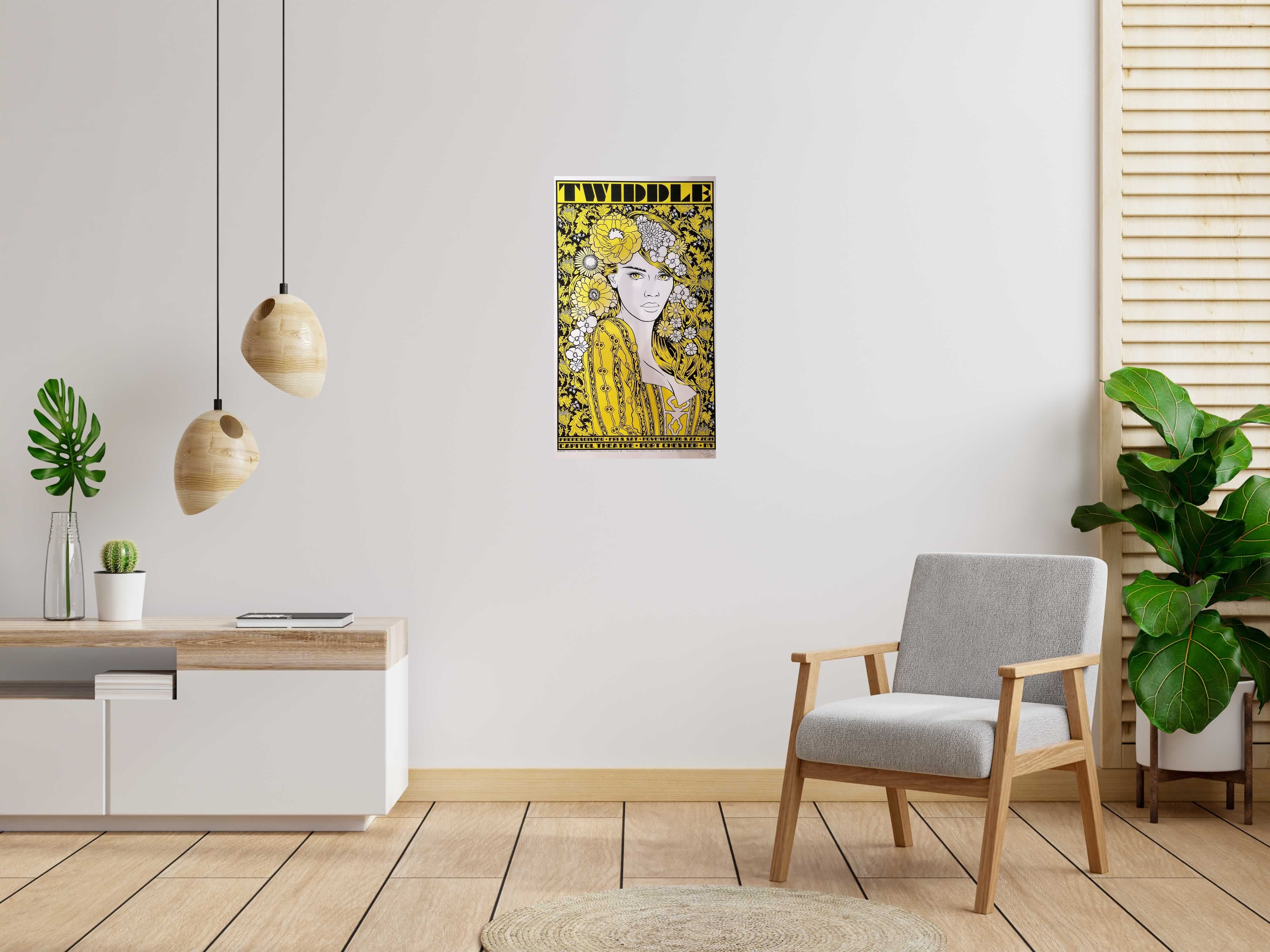 Editions d'art de CHUCK SPERRY a pour titre TWIDDLE 2 TEST COULEURS style figuratif dim : CHUCK SPERRYprix:600
