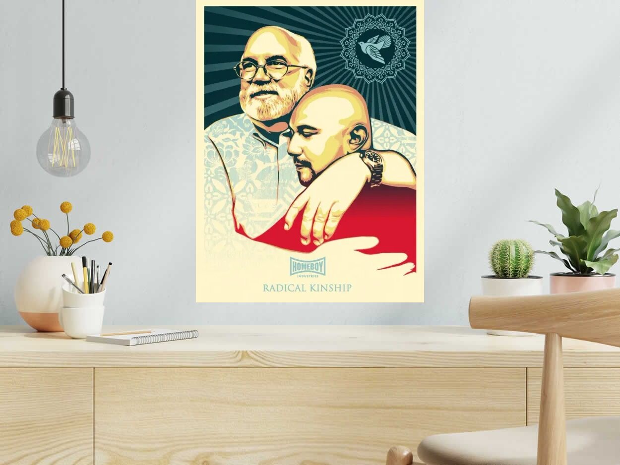 Editions d'art de OBEY : SHEPARD FAIREY a pour titre Radical kinship style street pop art dim : OBEY : SHEPARD FAIREY prix:500