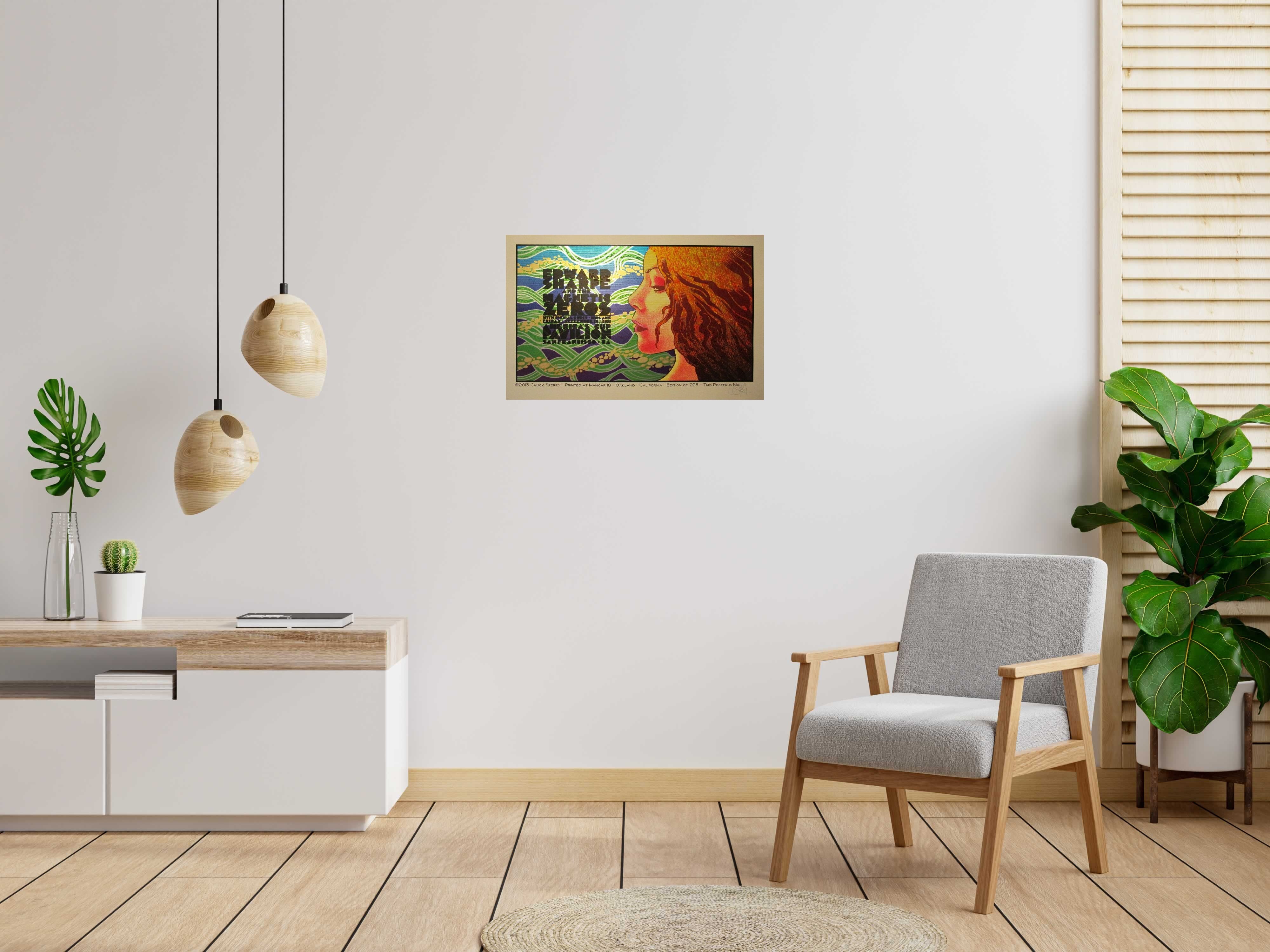 Editions d'art de CHUCK SPERRY a pour titre EDWARD SHARPE style figuratif dim : CHUCK SPERRYprix:250