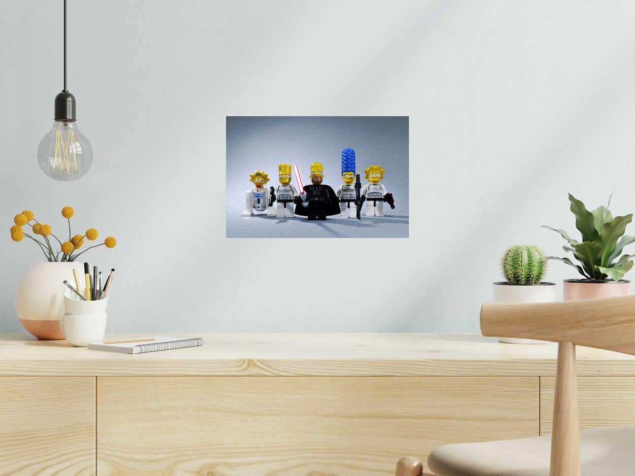Photo de SAMSOFY a pour titre STAR WARS FAMILY 2ND EDITION style graphique dim : SAMSOFYprix:60