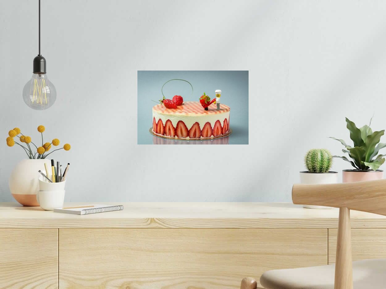 Photo de SAMSOFY a pour titre RAMENE TA FRAISE style graphique dim : SAMSOFYprix:60