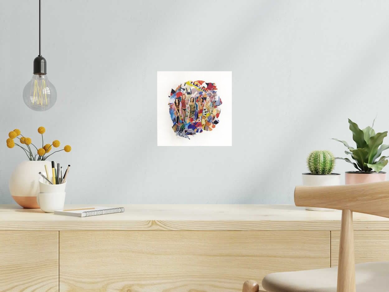 Editions d'art de FLOREPEA a pour titre Les Spices style street art, graphique dim : FLOREPEAprix:100