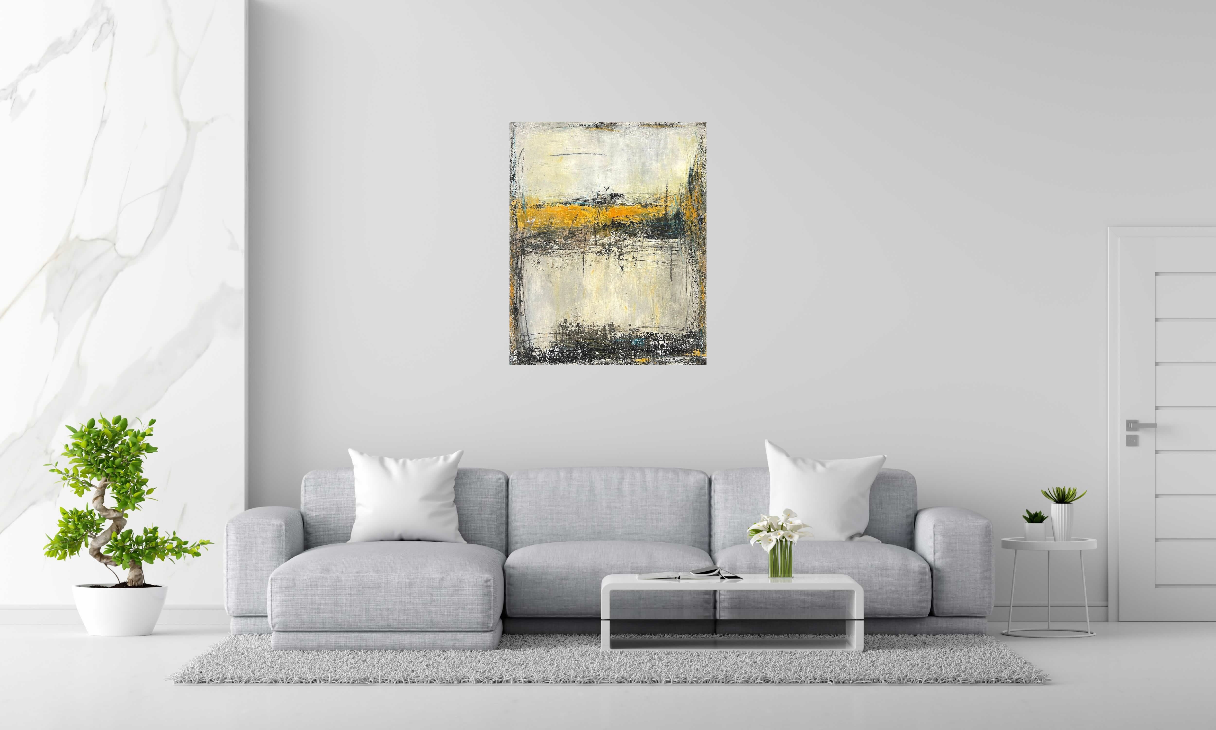 Tableau de TANIA CARRARA a pour titre Nuances de nacre style abstrait dim : TANIA CARRARAprix:950