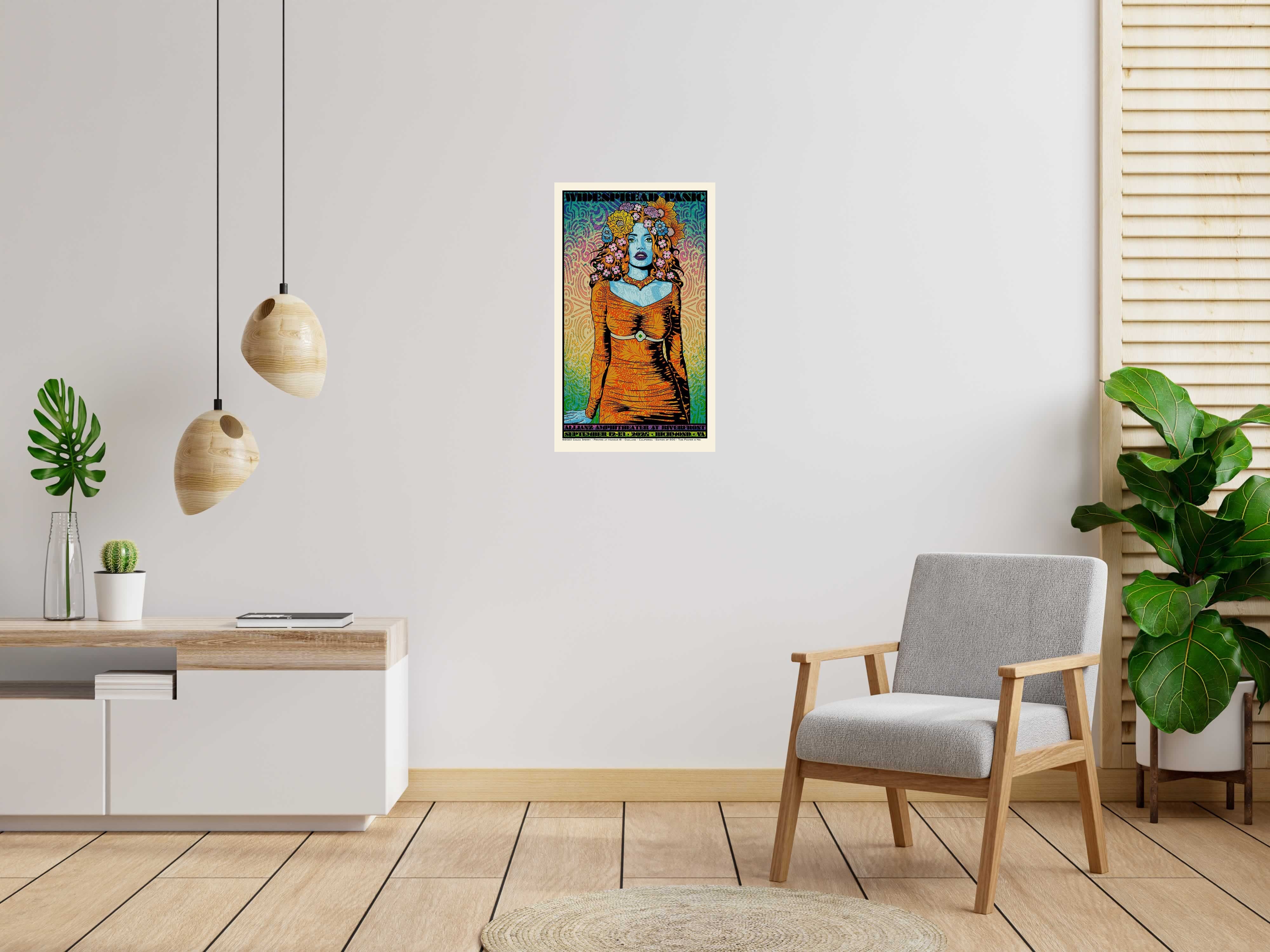 Editions d'art de CHUCK SPERRY a pour titre JUNO, WIDSPREAD PANIC REGULAR AE style expo chuck dim : CHUCK SPERRYprix:500