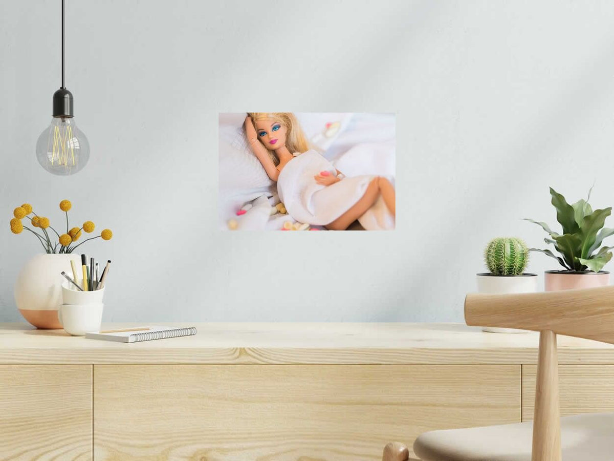 Photo de NATHALIE ROUX a pour titre GOOD NIGHT AND GOOD LUCK style figuratif dim : NATHALIE ROUXprix:60