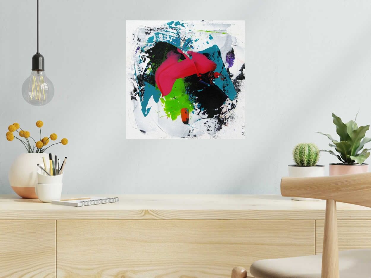 Tableau de CELINE WEBER a pour titre ACIDULE 1 style no dim : CELINE WEBERprix: