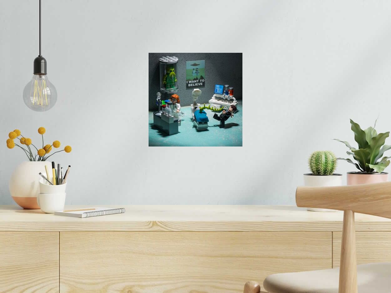 Photo de SAMSOFY a pour titre XFILES style figuratif dim : SAMSOFYprix: