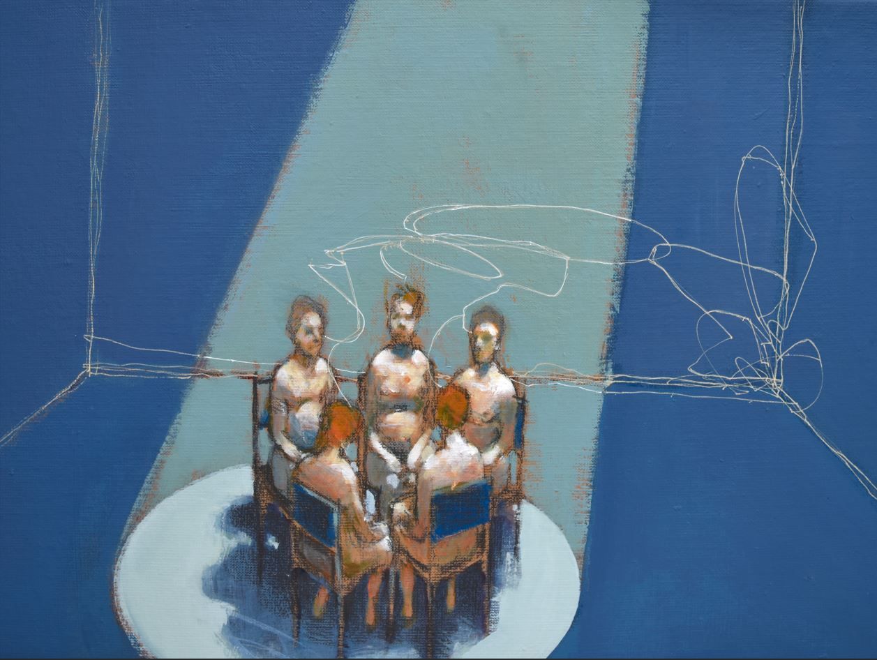 Editions d'art de MASSEBEUF Olivier a pour titre Gardian knot style figuratif dim : MASSEBEUF Olivierprix:70