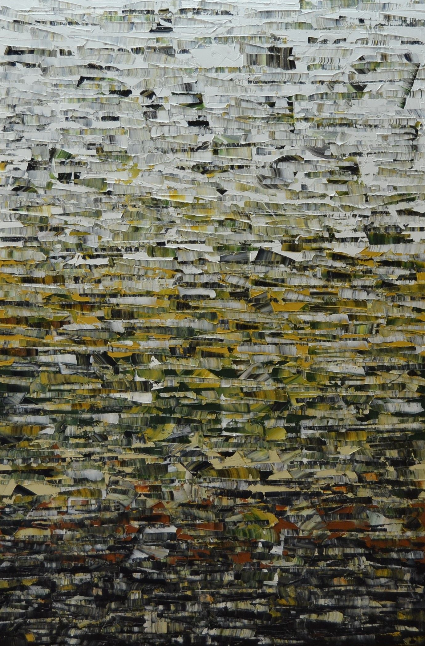 Peinture abstraite format xxl Peinture abstraite 04-2024-35 – ALAIN BECANNE – 80 × 120 cm