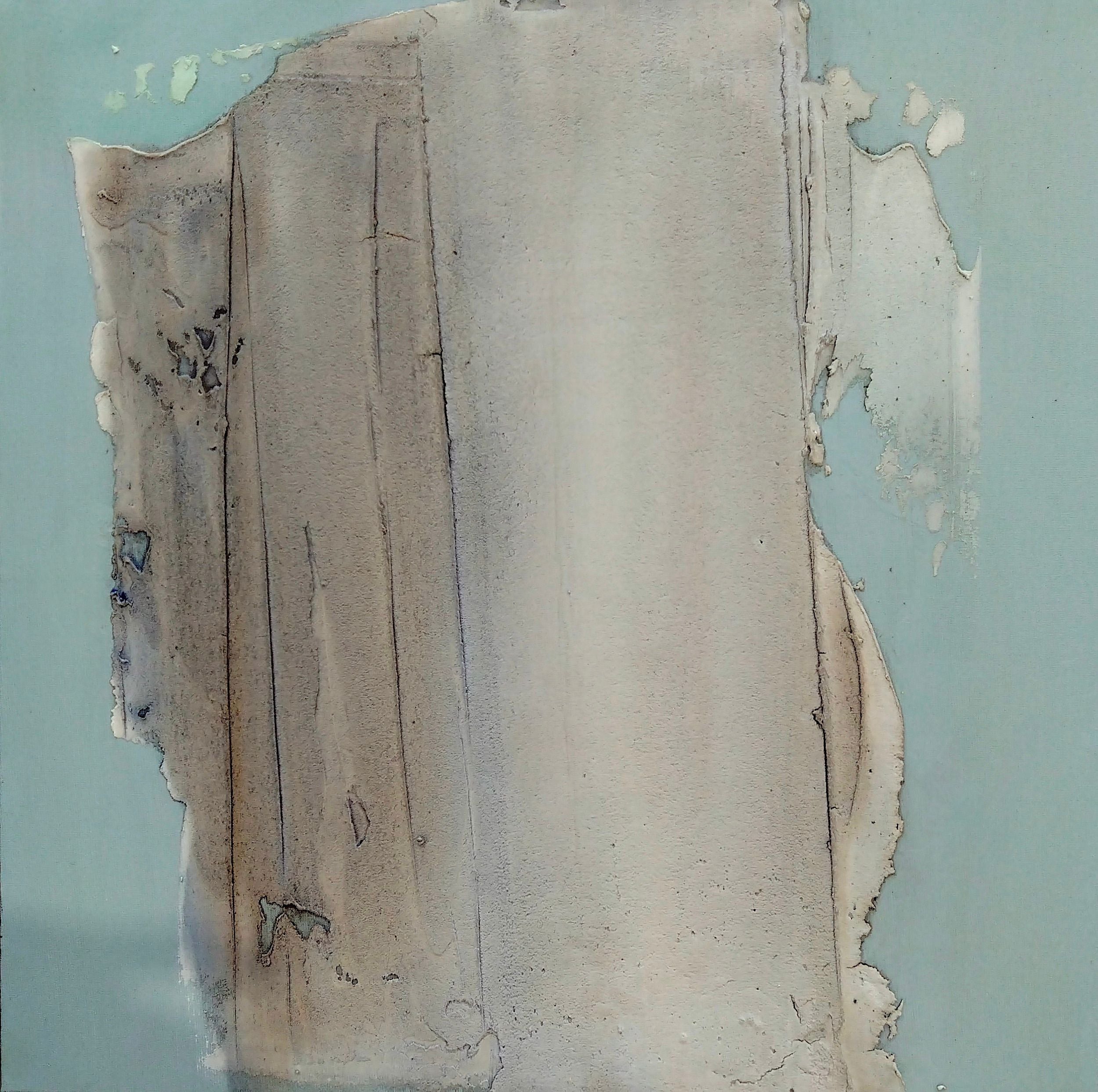 Peinture abstraite moyen format Earth 2 – NASH – 50 × 50 cm