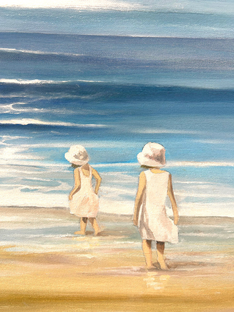 Peinture Ocean 02 de BDODET dans un intérieur – 81 × 60 cm