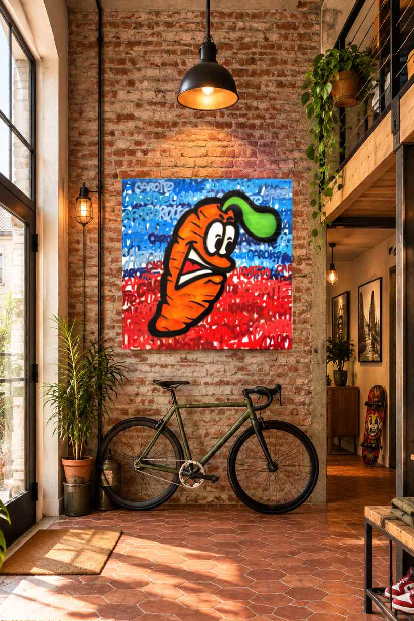 The taste of carrot in your street