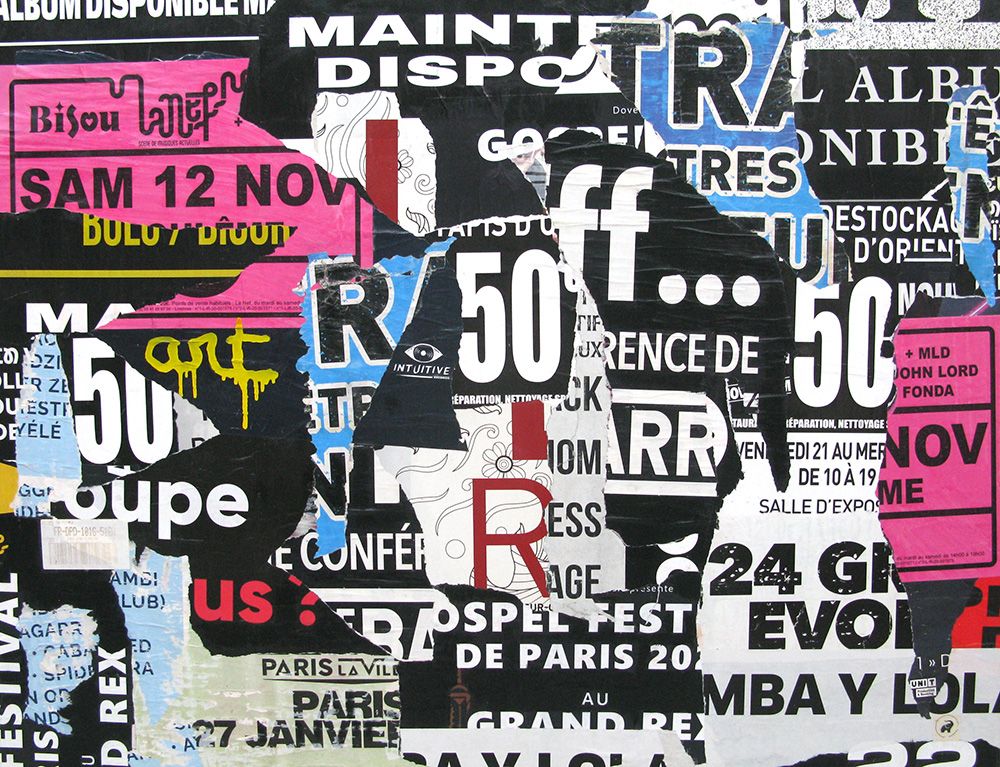 Peinture street art grande taille Fifty – PODKOL – 89 × 116 cm