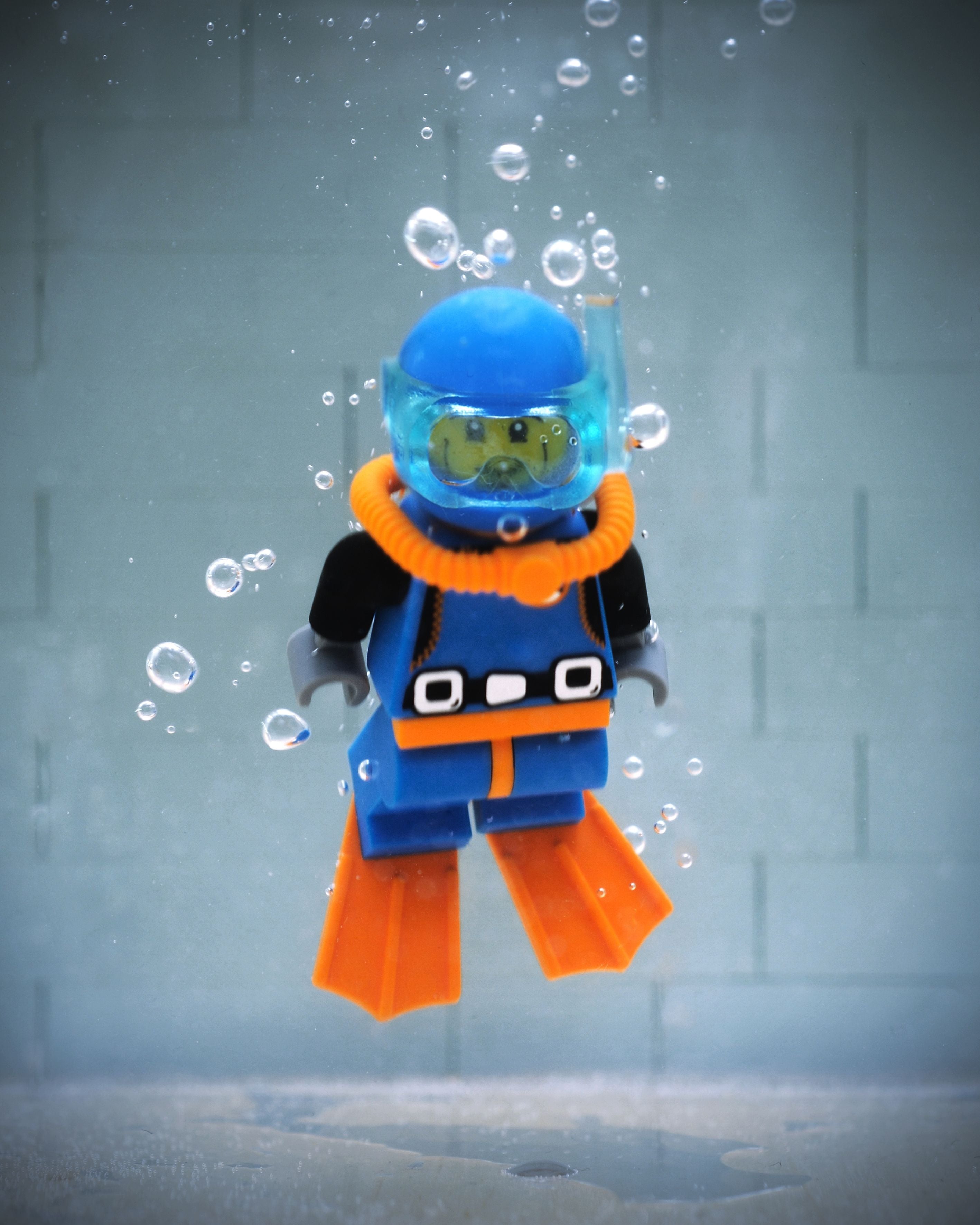 Photographie figuratif petit format PLONGEUR seconde ed. – SAMSOFY – 24 × 30 cm