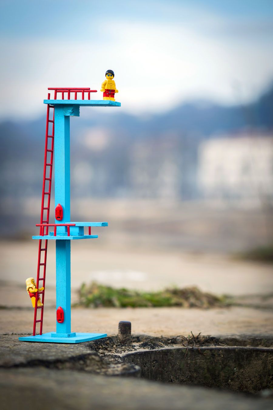 Photographie graphique petit format PARIS PLAGE – SAMSOFY – 36 × 24 cm