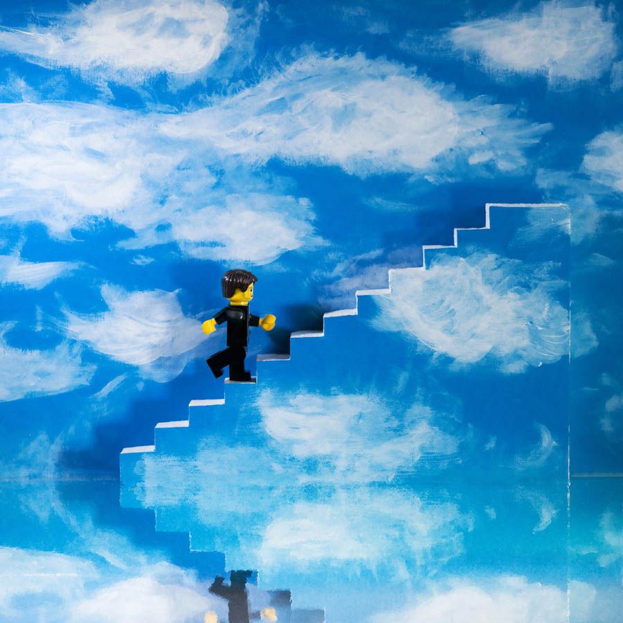 Photographie petit format TRUMAN SHOW – SAMSOFY – 30 × 30 cm