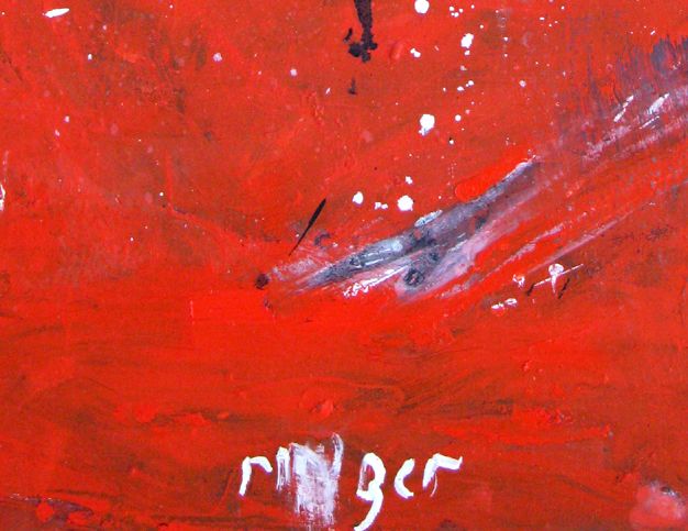 Tableau de RINGER HERVE a pour titre SANS TITRE style abstrait dim : RINGER HERVEprix:1600