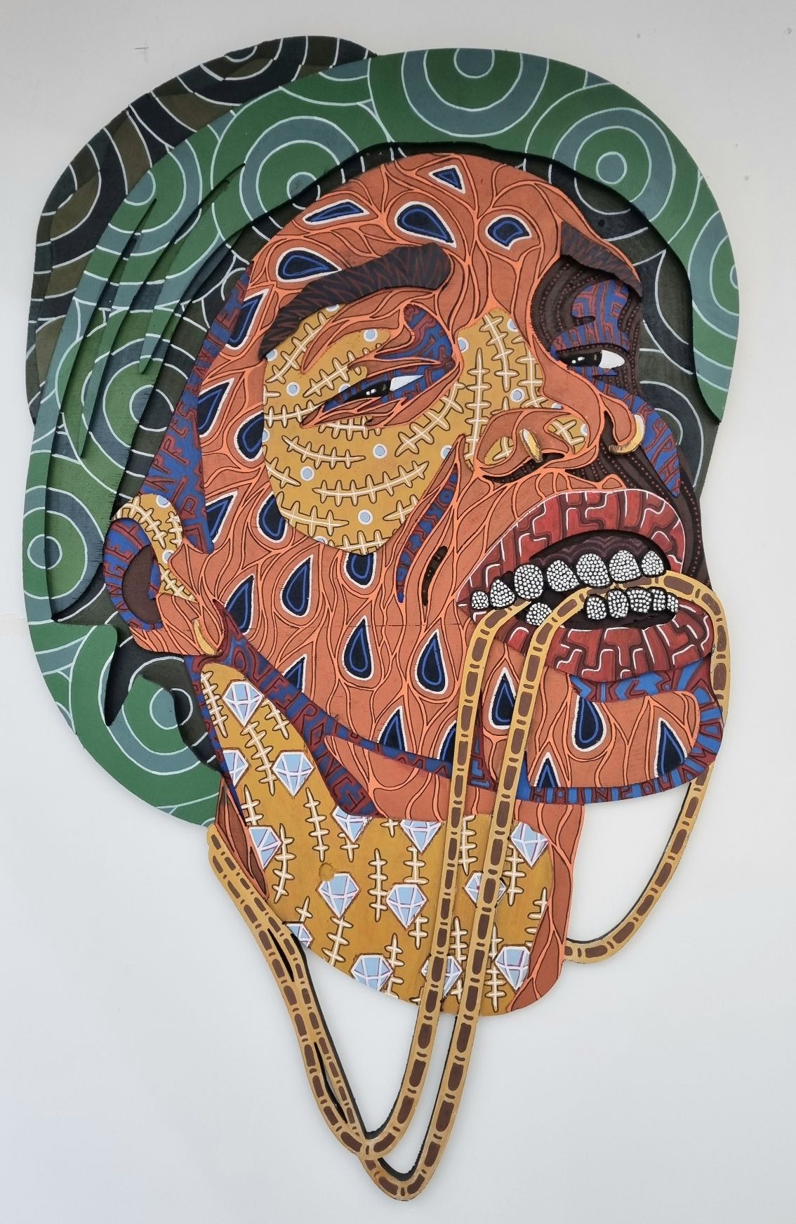 Sculpture format xxl Bachar – JACK JACQUOT – 120 × 73 cm