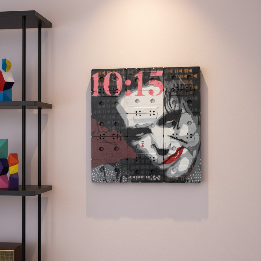 Sculpture 10:15 - The Cure de MR MELODY pour — assorti – 30 × 32 cm