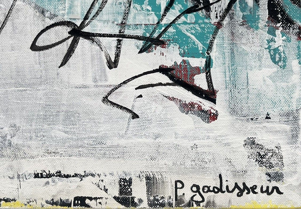 Tableau de PATRICIA GADISSEUR a pour titre Speed Dating style graffiti, street pop art dim : PATRICIA GADISSEURprix:1300
