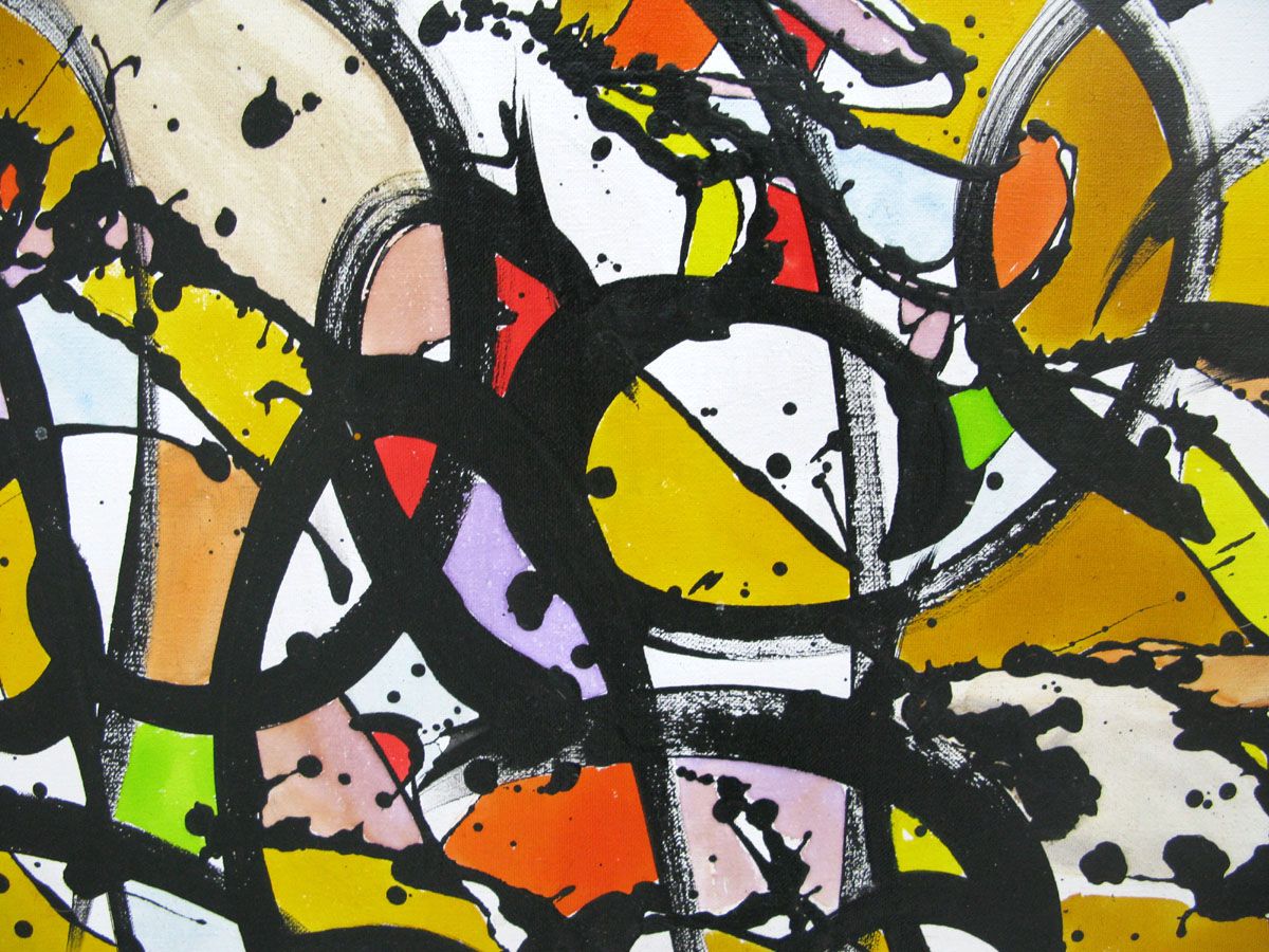 Tableau de STEPHANE RIME a pour titre noname C1 style abstrait dim : STEPHANE RIMEprix:1350