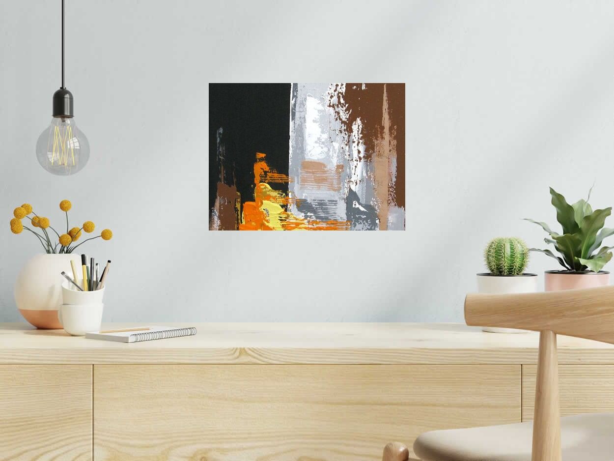 Tableau Fluage de FARID AMRAR dans un intérieur – 40 × 30 cm