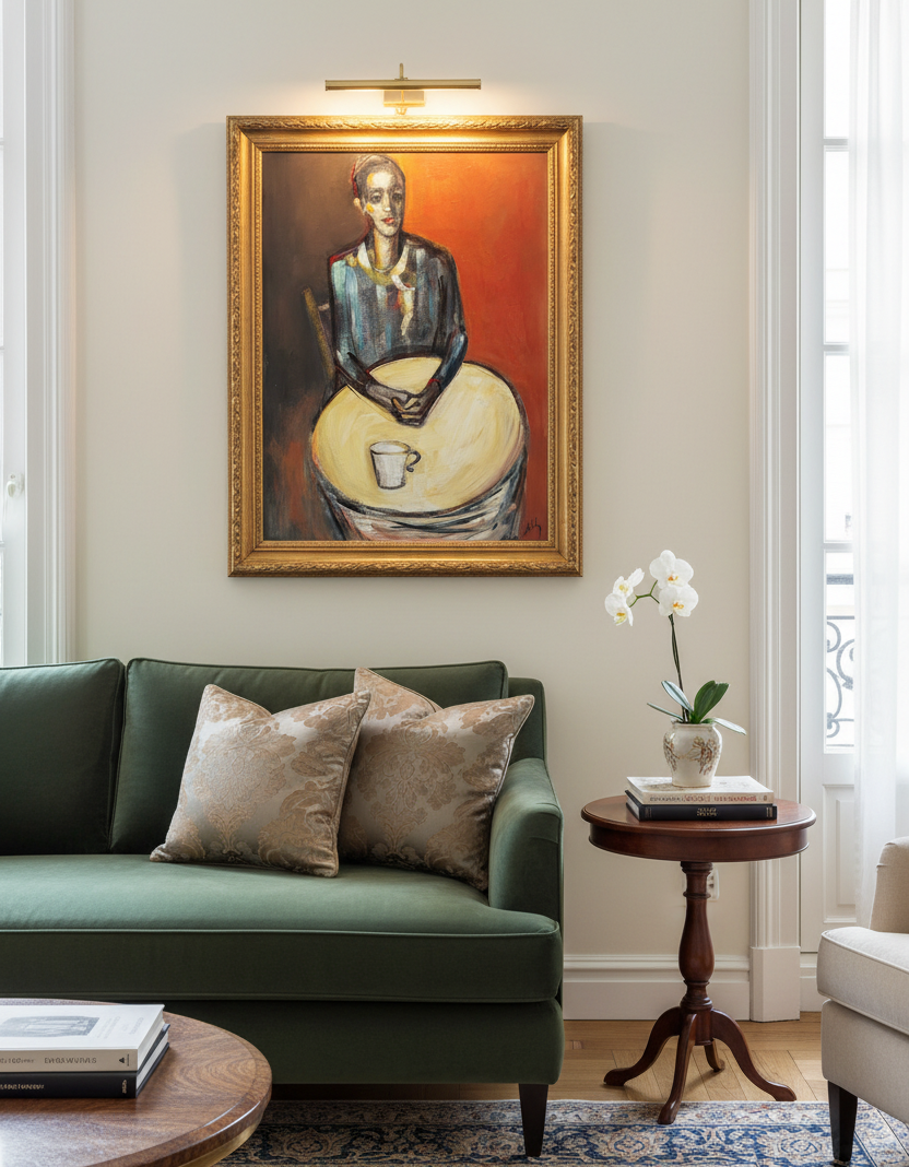 Tableau Souvenirs - 1 de IVAN TZONEV dans un intérieur – 65 × 92 cm