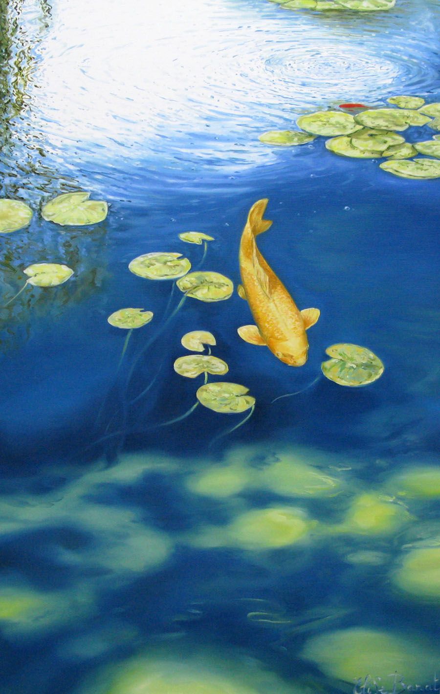 Tableau figuratif format xxl bleu LA DANSE XXVI – ELISE BARAT – 146 × 89 cm