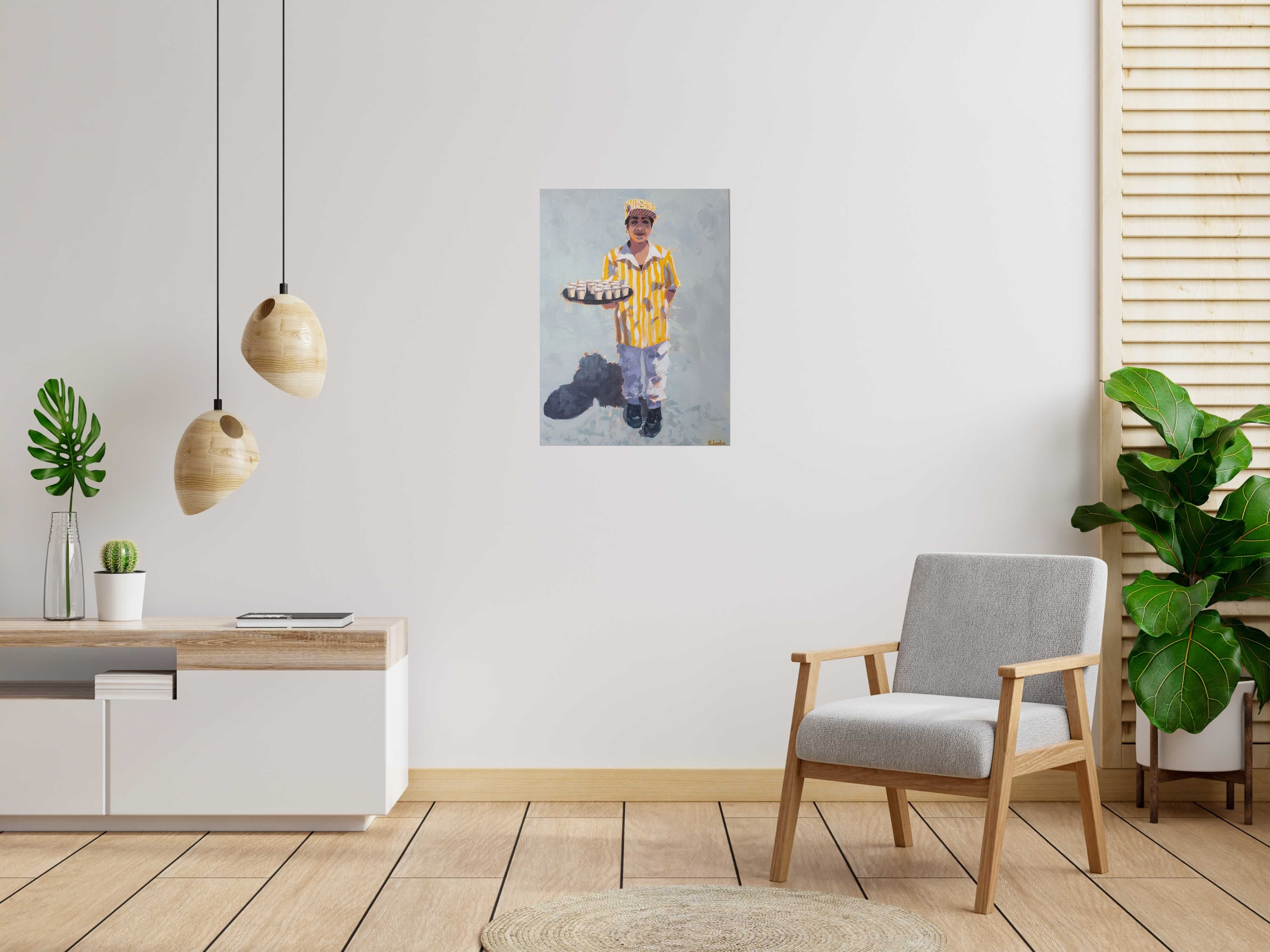 Tableau Echantillon de HEATON RUDYARD dans un intérieur – 60 × 81 cm