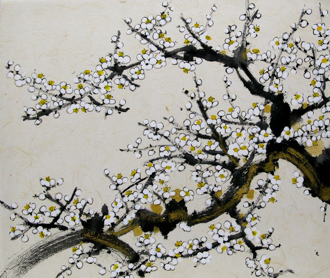 Tableau figuratif moyen format Discrétion – JEONG MIN LEE – 50 × 61 cm