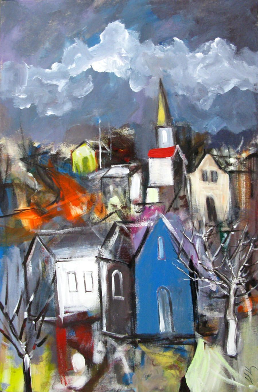 Tableau format xxl SELO-N – IVAN TZONEV – 116 × 73 cm