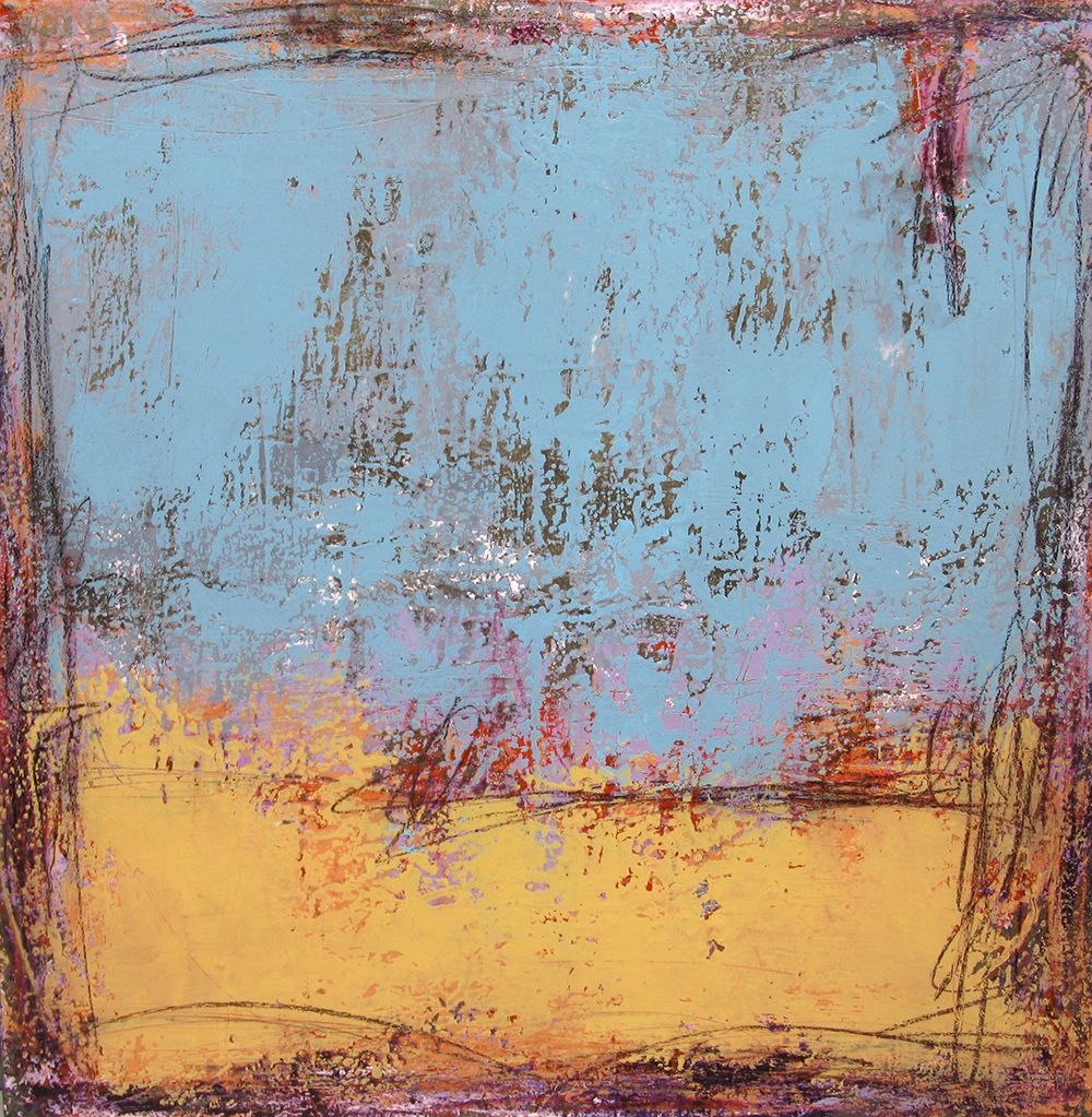 Tableau de TANIA CARRARA a pour titre JUNE style abstrait dim : TANIA CARRARAprix:1100