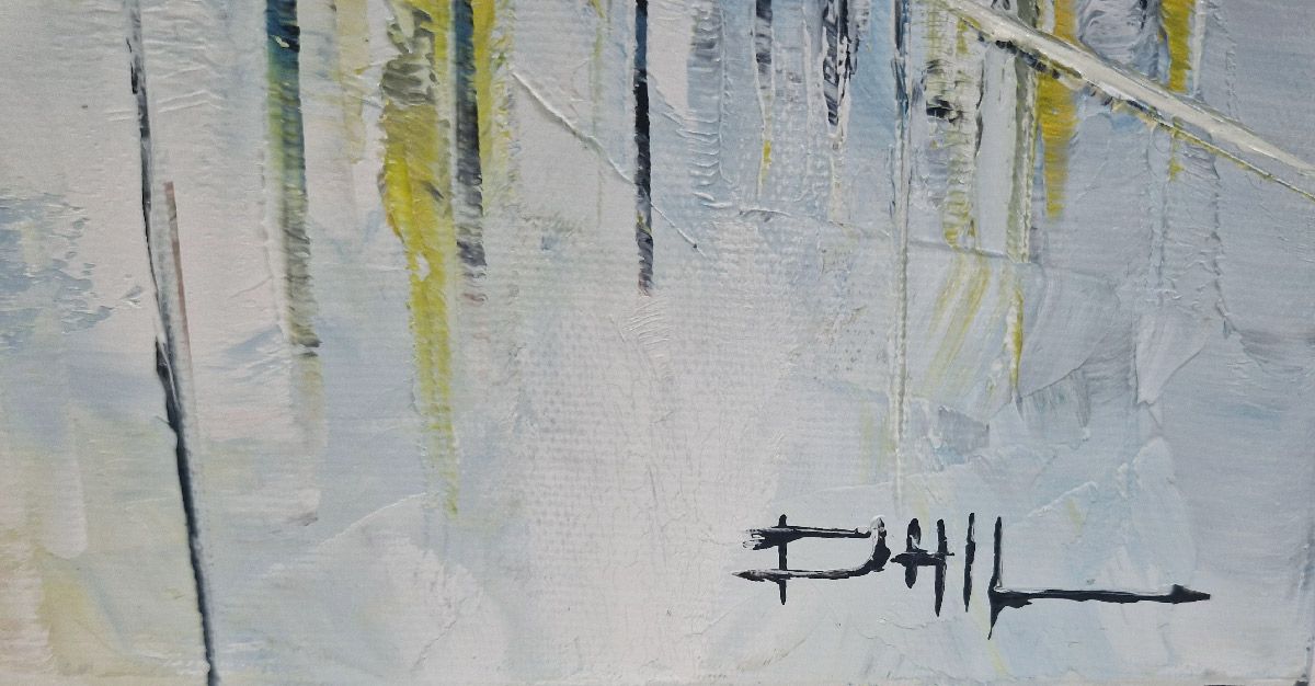 Tableau de PHIL a pour titre Fabulous Times Square style figuratif dim : PHILprix:350