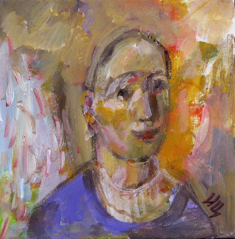 Tableau de IVAN TZONEV a pour titre Tête - D style figuratif dim : IVAN TZONEVprix:80