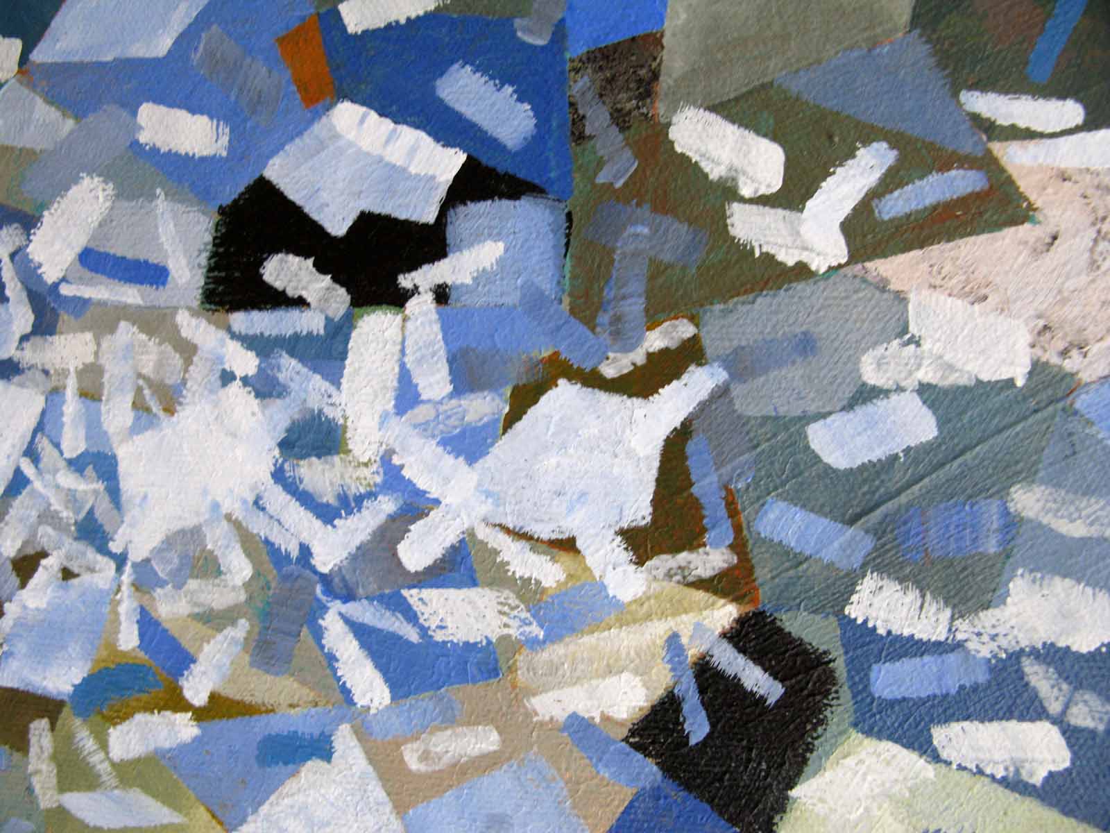 Tableau de N MAFFRE a pour titre TROPIQUE DU CANCER style abstrait dim : N MAFFREprix:1000