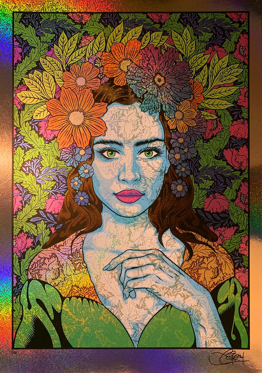 Editions d'art de CHUCK SPERRY a pour titre  PRIMAVERA (PAMPINEA) SPARKLE 3/20 style figuratif dim : CHUCK SPERRYprix:1000
