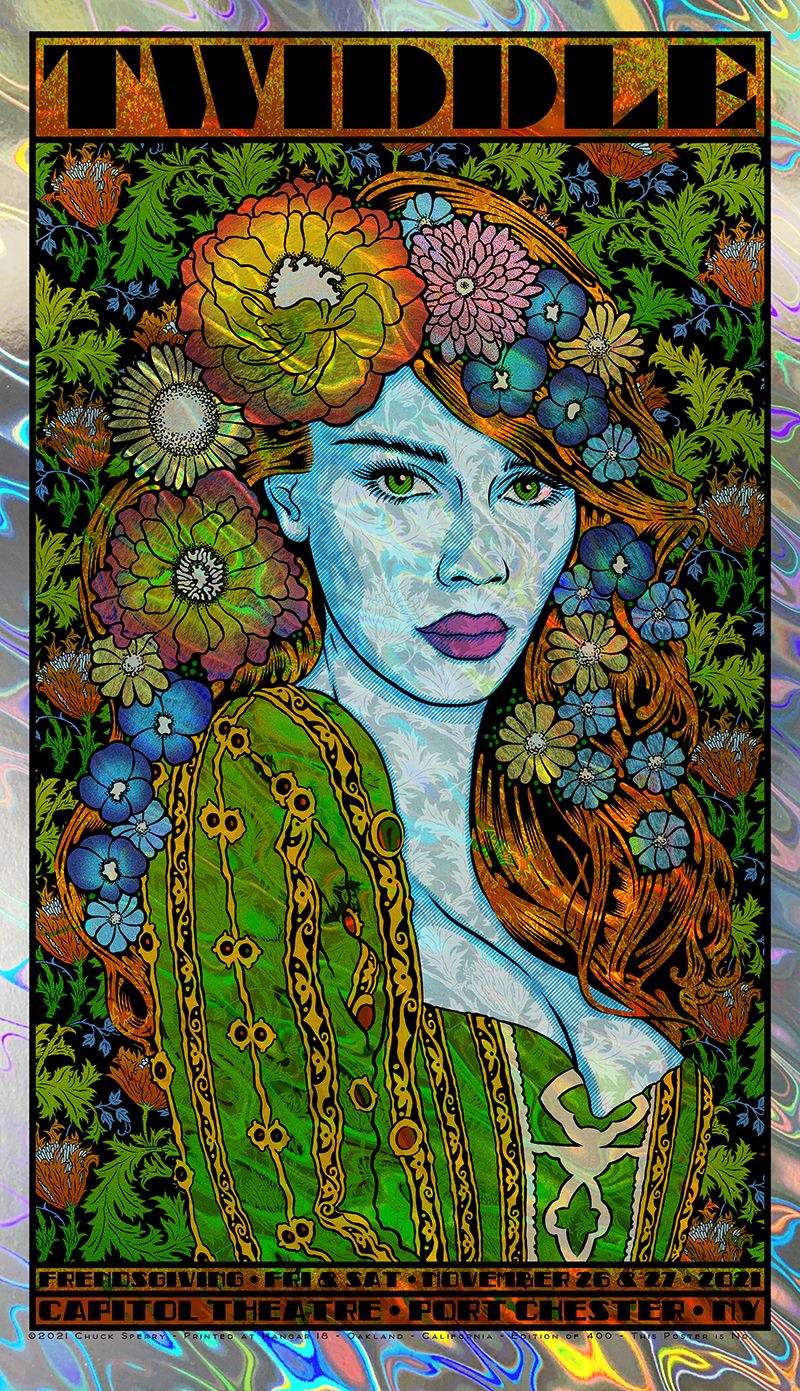 Editions d'art de CHUCK SPERRY a pour titre  TWIDDLE LAVA 2021 style figuratif dim : CHUCK SPERRYprix:600