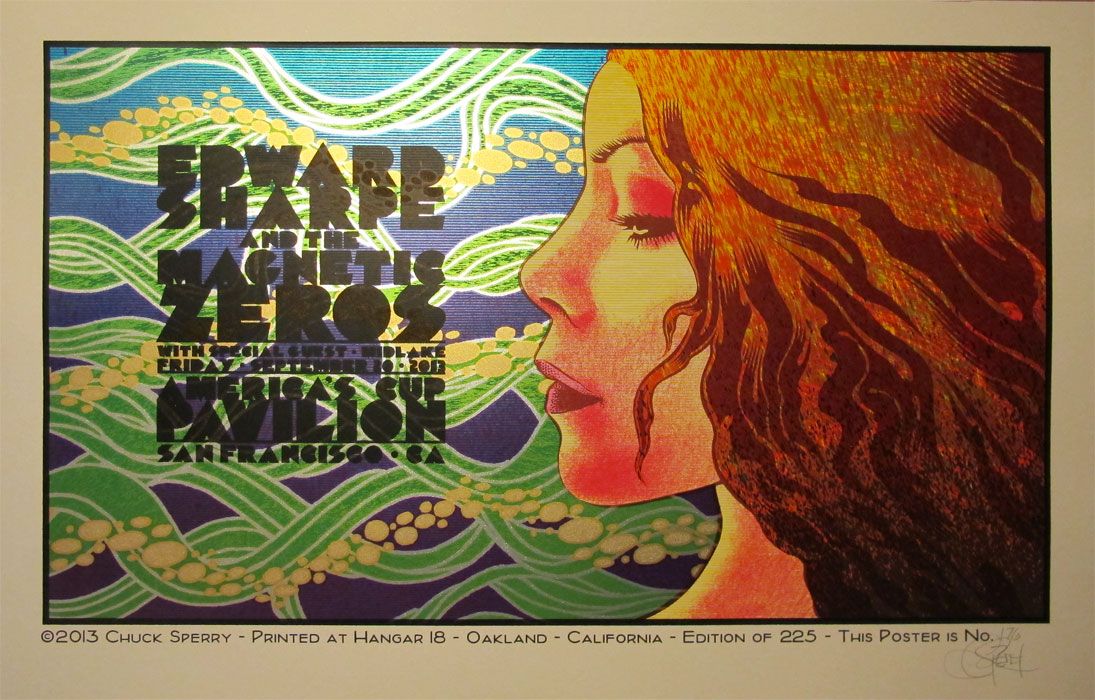 Editions d'art de CHUCK SPERRY a pour titre  EDWARD SHARPE style figuratif dim : CHUCK SPERRYprix:250