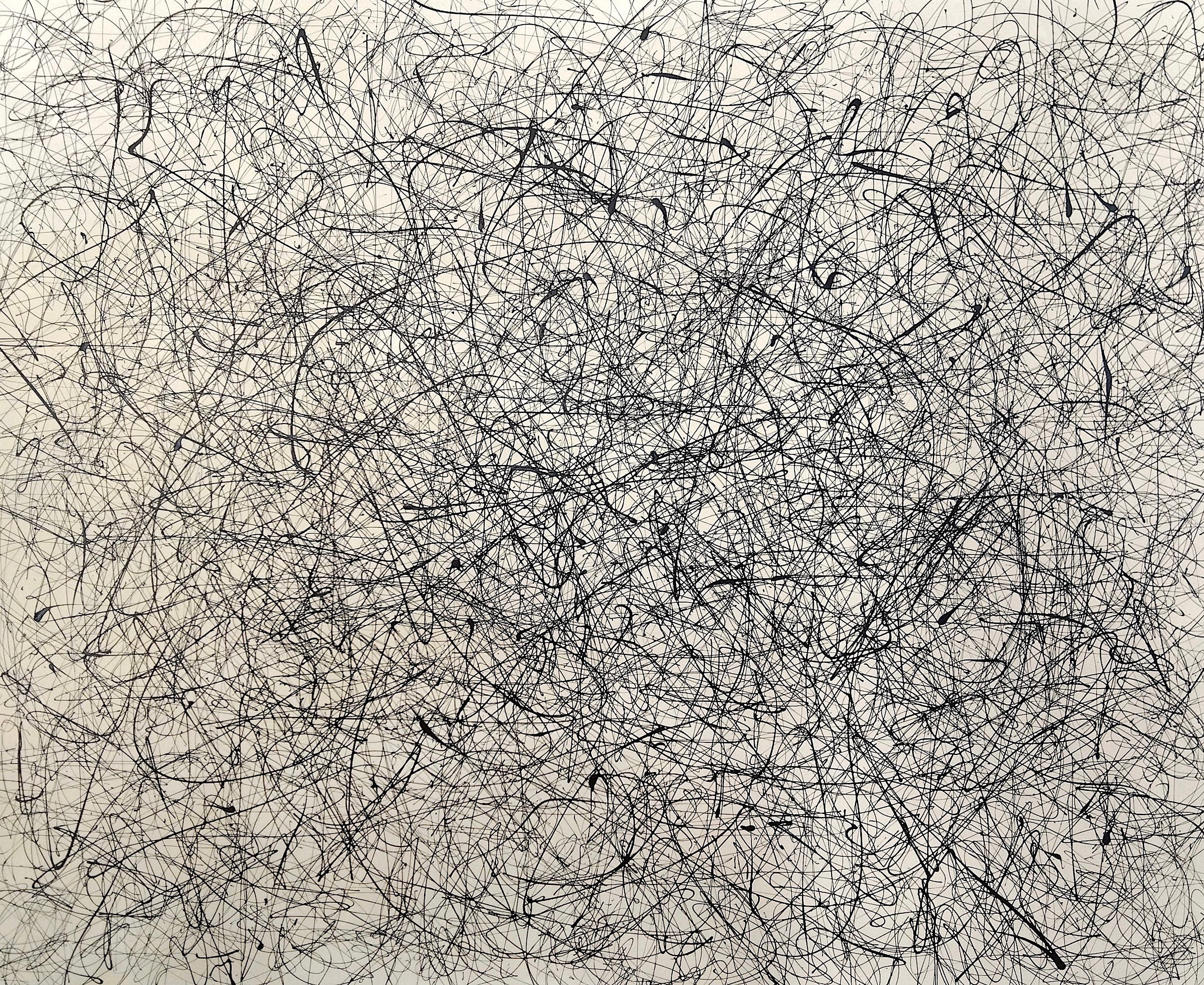 Tableau de NASH a pour titre  Film style abstrait dim : NASHprix:2500
